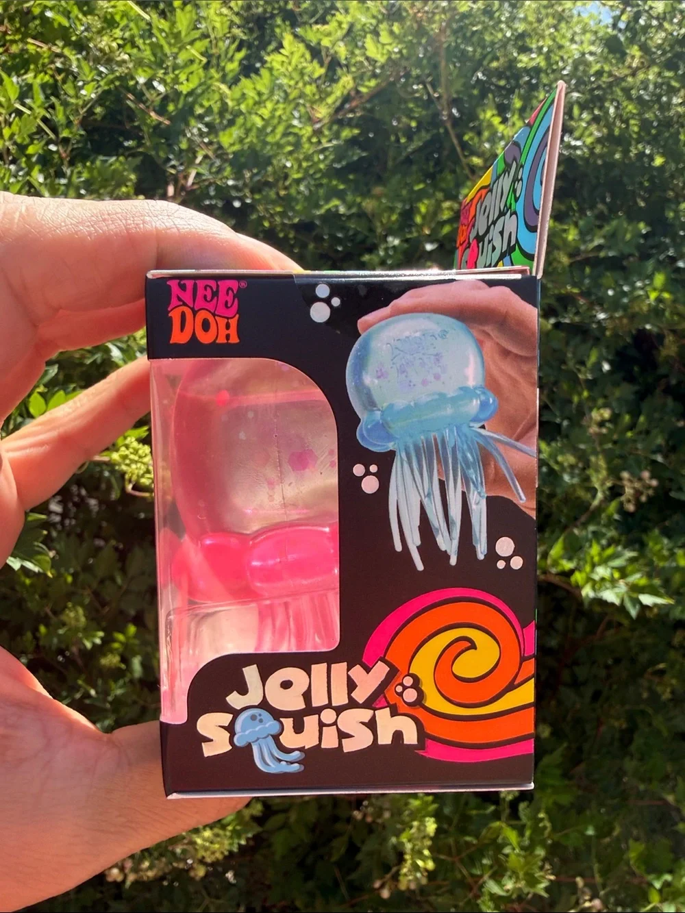 Needoh Jelly Squish Super Solid Squish Toy - Pink